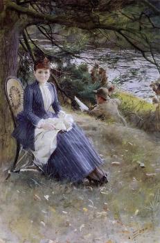 安德斯 左恩 Mrs Symons in Scotland 安德斯 左恩 Mrs Symons in Scotland